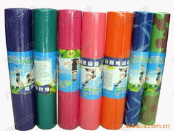 印花瑜伽垫价格及选购指南 家用健身器材的明智之选